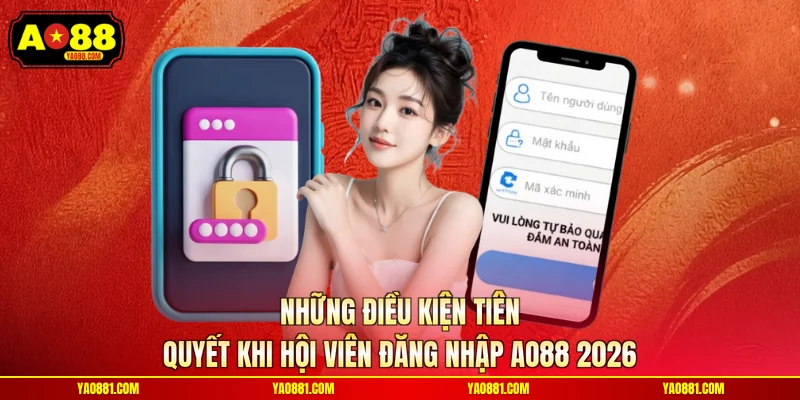 Những điều kiện tiên quyết khi hội viên đăng nhập AO88 2026